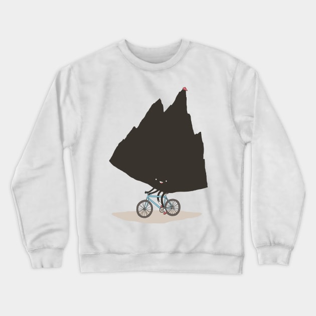 Mountain Biking Crewneck Sweatshirt by Haasbroek